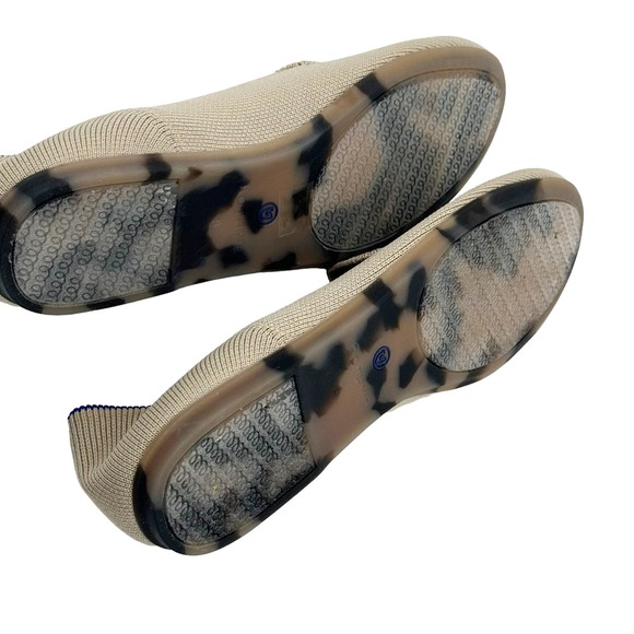 Rothy's The Loafers Women's Khaki The Flat Round Shoes Toe Size 8 NWOB - Picture 6 of 9